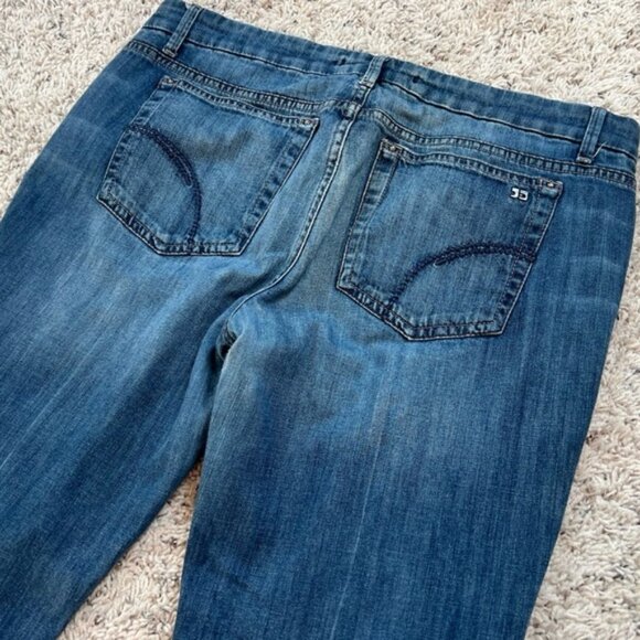 Joe’s Jeans Provocateur Medium Wash Boot Cut Mid Rise Denim Blue Jeans 31 - Picture 4 of 8